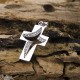 Pendentif Croix Stylisée - Argent 925