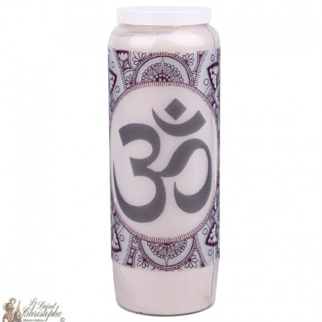 Decorative candles aum