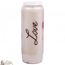 Bougies décoratives Love - arabe Modèle 2