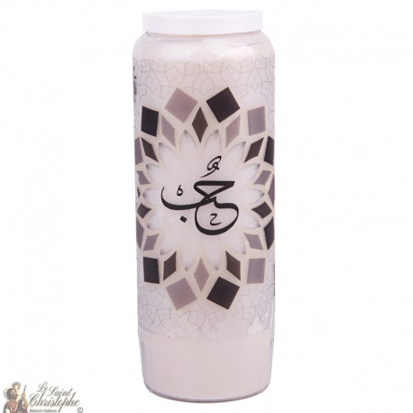 Decorative candles Love - arabic model 2