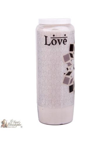 Bougies décoratives Love - arabe Modèle 2