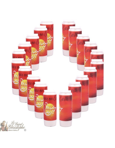 Bougies décoratives Hope - arabe