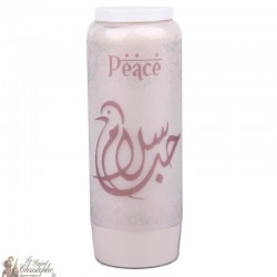candele decorative  Peace  - arabo