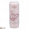 Bougies décoratives Peace - arabe
