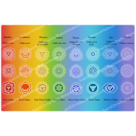 Pegatina decorativo - vela novena – símbolo de Aum