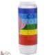 candele decorative  con la citazione in francese - chakra modello 3