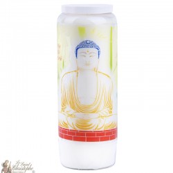 candele decorative  con la citazione in francese - Buddha Modello 2