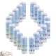 Decorative candles With french citation - Chakras model 3