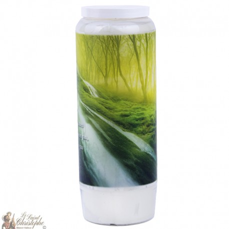 candele decorative  con la citazione in francese - fiume