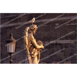 Adesivo decorativo per candela votiva - Angeli 3