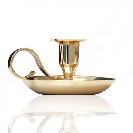 Candeliere manico in rame