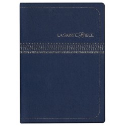La Sainte Bible - Segond 1910 - Simili cuir mauve 