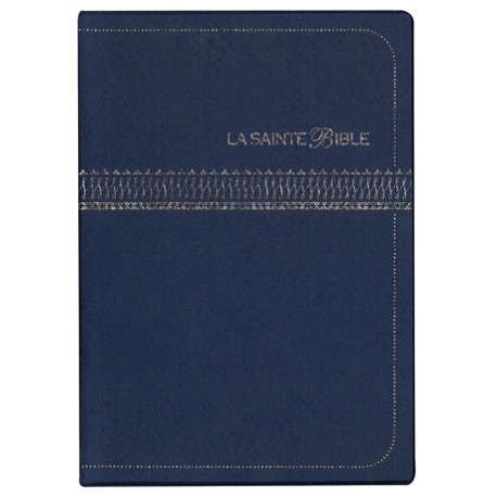 La Sainte Bible - Segond 1910 - Simili cuir mauve 