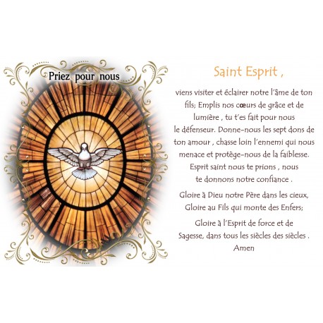 sticker with french  prayer - Saint Michael - 2b