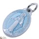 Medal of the Miraculous Virgin - blue enamel