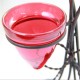Bougeoir rouge pour Tea - Light 