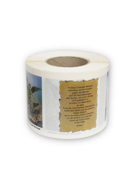 Roll Stickers with your image and prayer 500 pcs
