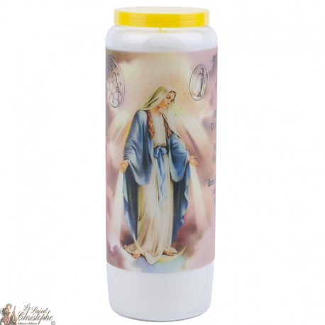 Candles Novenas to the Miraculous Medal - German Prayer
