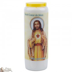 Bougies Neuvaines au Sacré Coeur de Jésus  - prière  Français - 2
