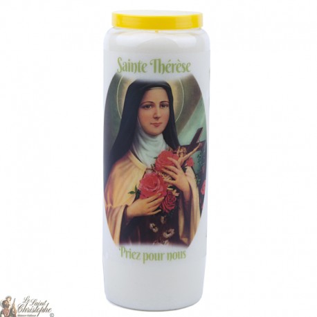 Candles Novenas to  Saint 	Theresa – french  Prayer  - 2