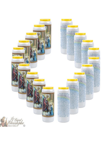 Candele Novene a san Blaise - Preghiera francese  