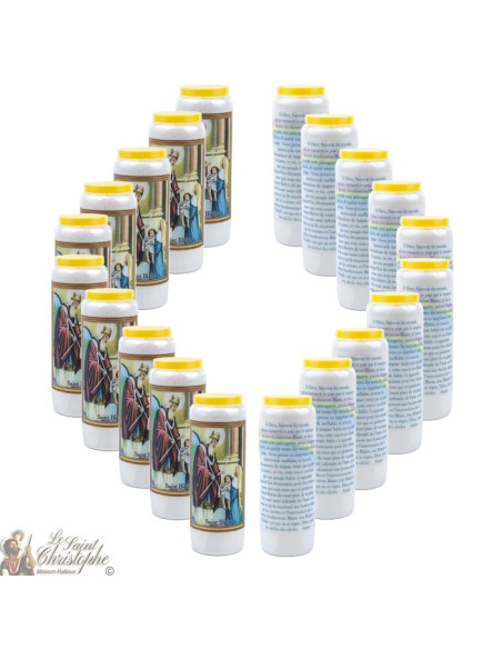 Candele Novene a san Blaise - Preghiera francese  