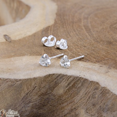 Sterling Silver Heart Earrings