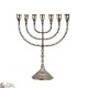 Candeliere di rame Menorah - 30 cm