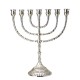 Cobre Candelabro Menorah - 30 cm