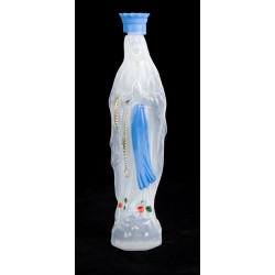 Botella estatua agua bendita Virgen María - 15 cm