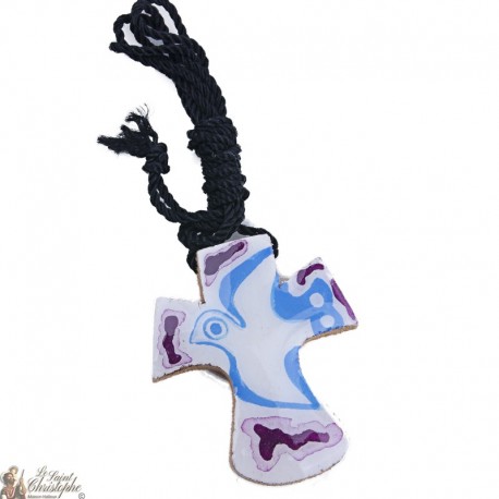 Ketting koord met hanger hout tiental