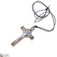 289/5000 Legno croce pendente San Benedetto con piccola scatola