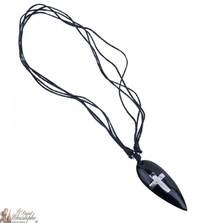 cavo della collana surf con croce