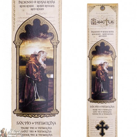 Pochette encens de Padre Pio  - 15 pces 