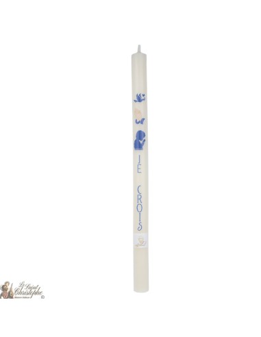 Candle of communion Beige 40 cm