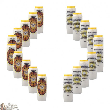 Candles Novenas to  Holy Spirit – german  Prayer