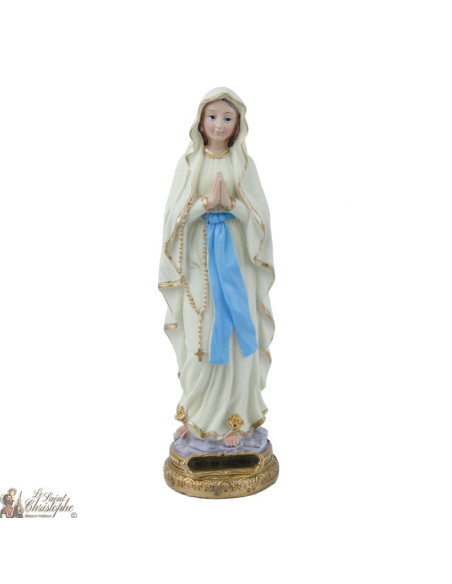Notre Dame de Lourdes - statue  phosphorescente - 22 cm
