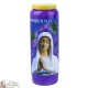 Velas Novena púrpura a Nuestra Señora de Banneux modelo 3 - Oración francés
