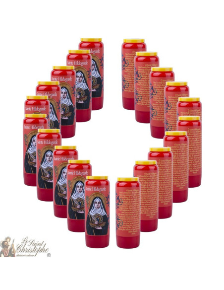 Candles Novenas to Saint 	hildegard - French Prayer