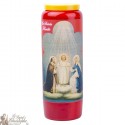 Red Candles Novenas to Holy Family - French Prayer