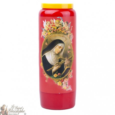 Rode Kaarsen Novenas naar Heilige Rita  - Frans Prayer