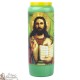 Candele Novene  verde a Gesù - Preghiera francese