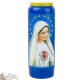 Bougies Neuvaines bleues à Notre Dame de Fatima  - prière français
