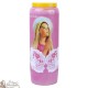 Pink Candles Novenas to Mary - French Prayer