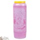 Candele Novene  rosa a  Maria - Preghiera francese