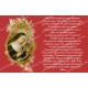 Adesivo francese  con la preghiera - Santa Rita