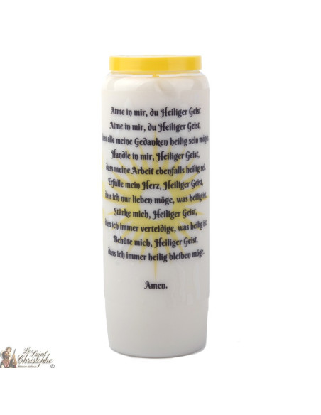 Candles Novenas to Holy Spirit  - english Prayer