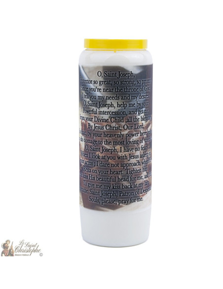 Candele Novene a San Giuseppe  - Preghiera inglese