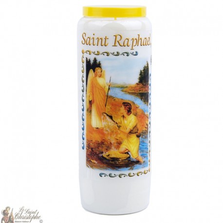 Candles Novenas to Saint Raphael - english Prayer