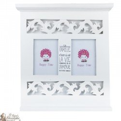 Custom White Frame - Family